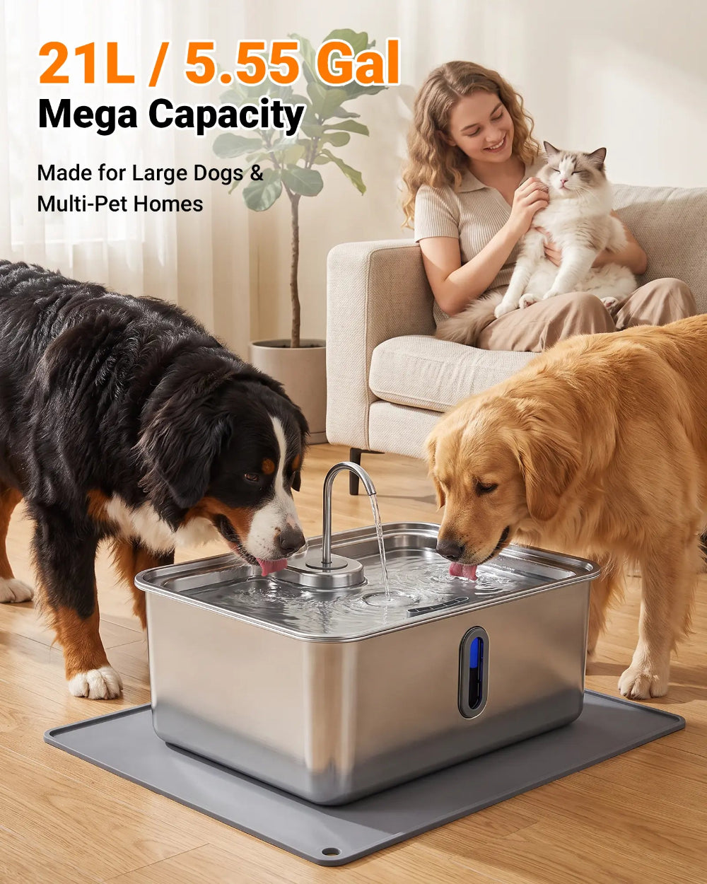 Made for Large Dogs & Multi-Pet Homes
