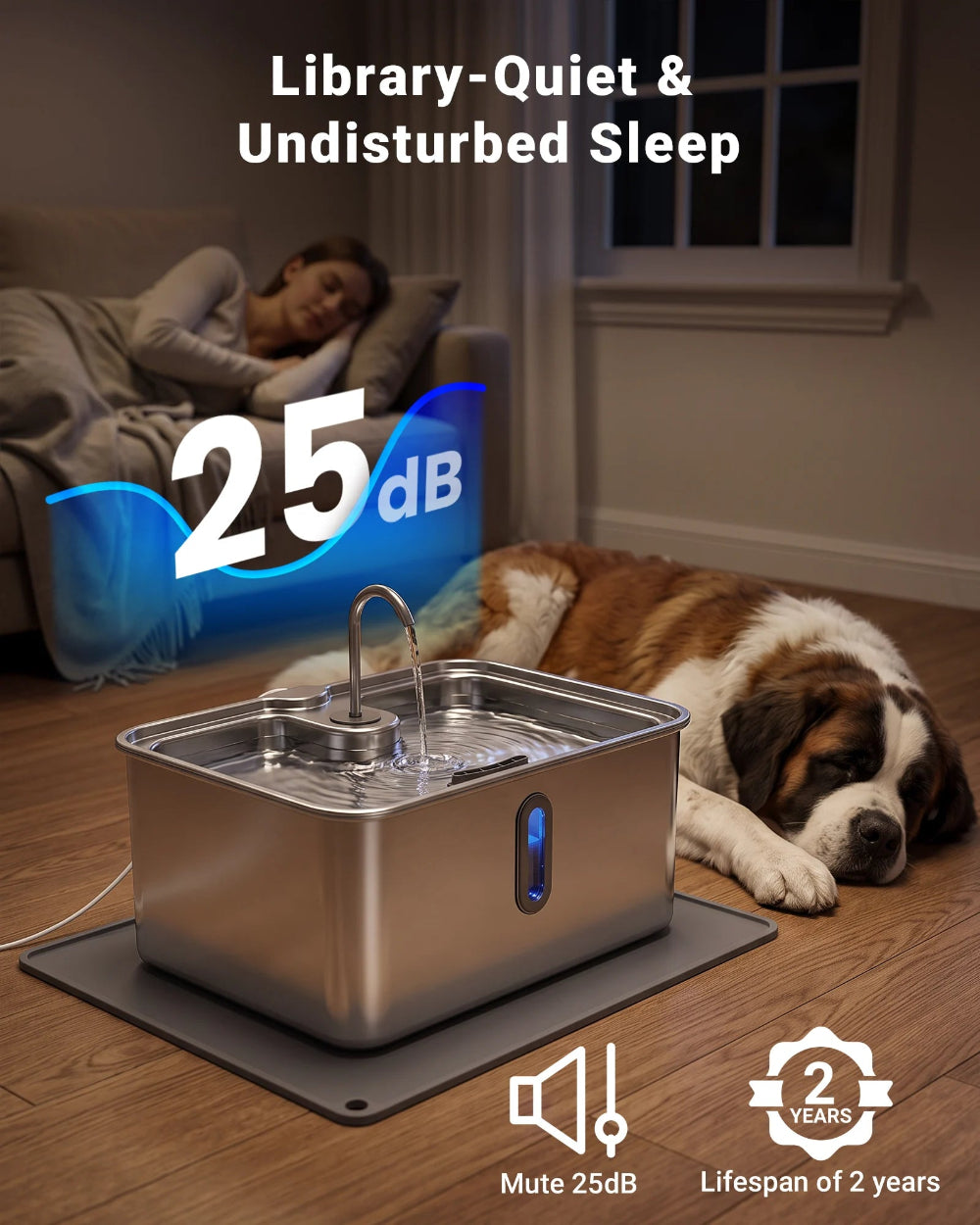 Quiet Hydration, Day & Night