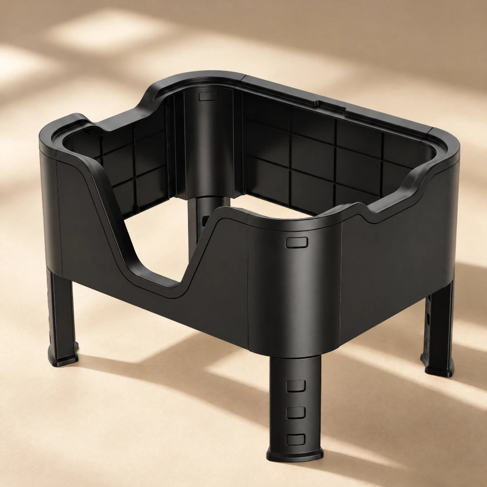 DeftPet Adjustable Elevated Water Fountain Stand for 12L, 15L & 18L Pet Fountains, 3 Adjustable Heights